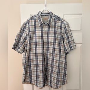 Tommy Bahama button down beach shirt